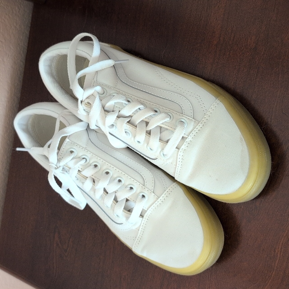 All White Vans